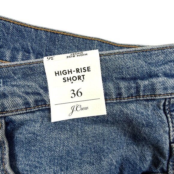J.Crew Womens High-Rise Denim Shorts - Size 2X/3X - READ - NWT - Picture 4 of 10
